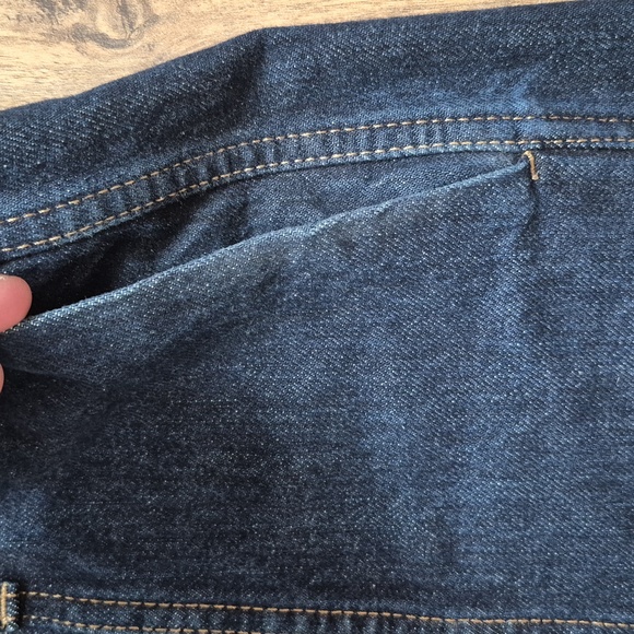 Banana Republic Dark Denim Midi Skirt - Picture 4 of 4